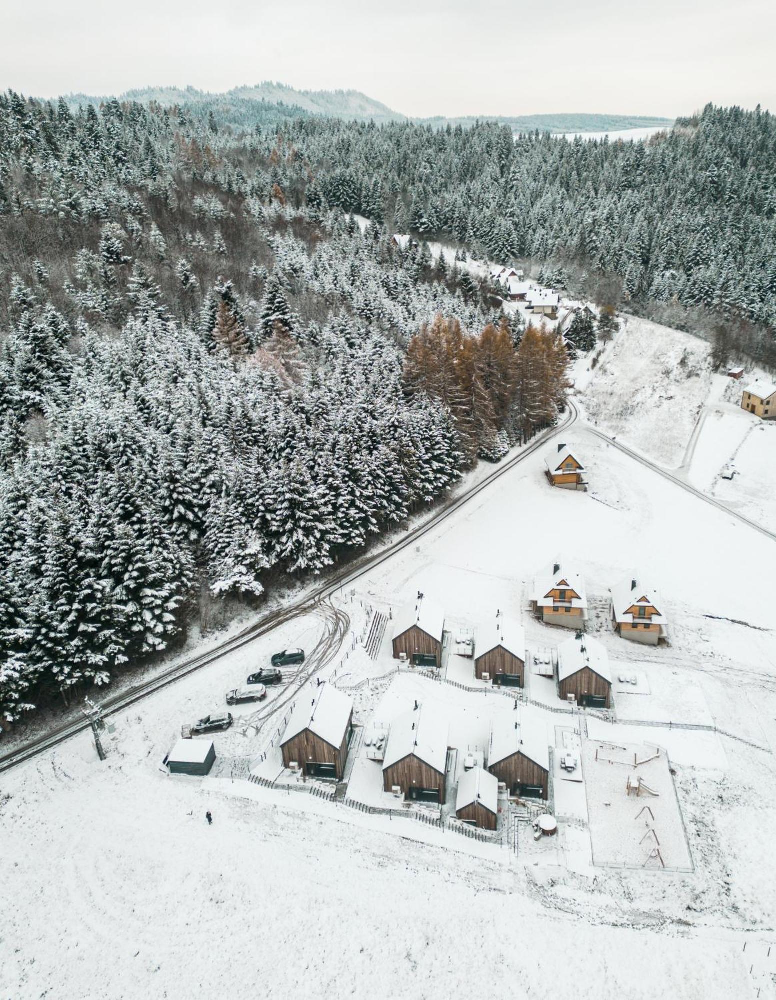 Domki Z Gorki Na Pazurki Falsztyn Exteriör bild